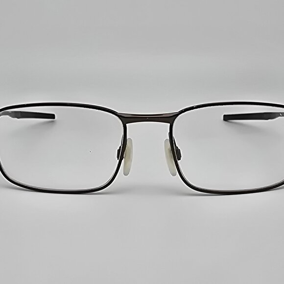 Oakley OX3173-0252 Barrelhouse Pewter Eyeglasses Frame w Flexhinge and Case 52mm - Picture 2 of 15